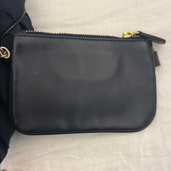 Stella McCartney Navy Nylon Pleated Women's Bag - Picture 11 of 16